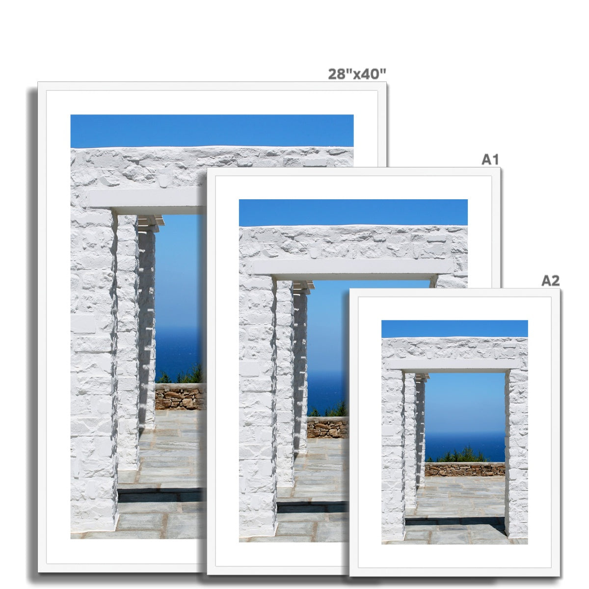 ARCH 20 Framed & Mounted Print