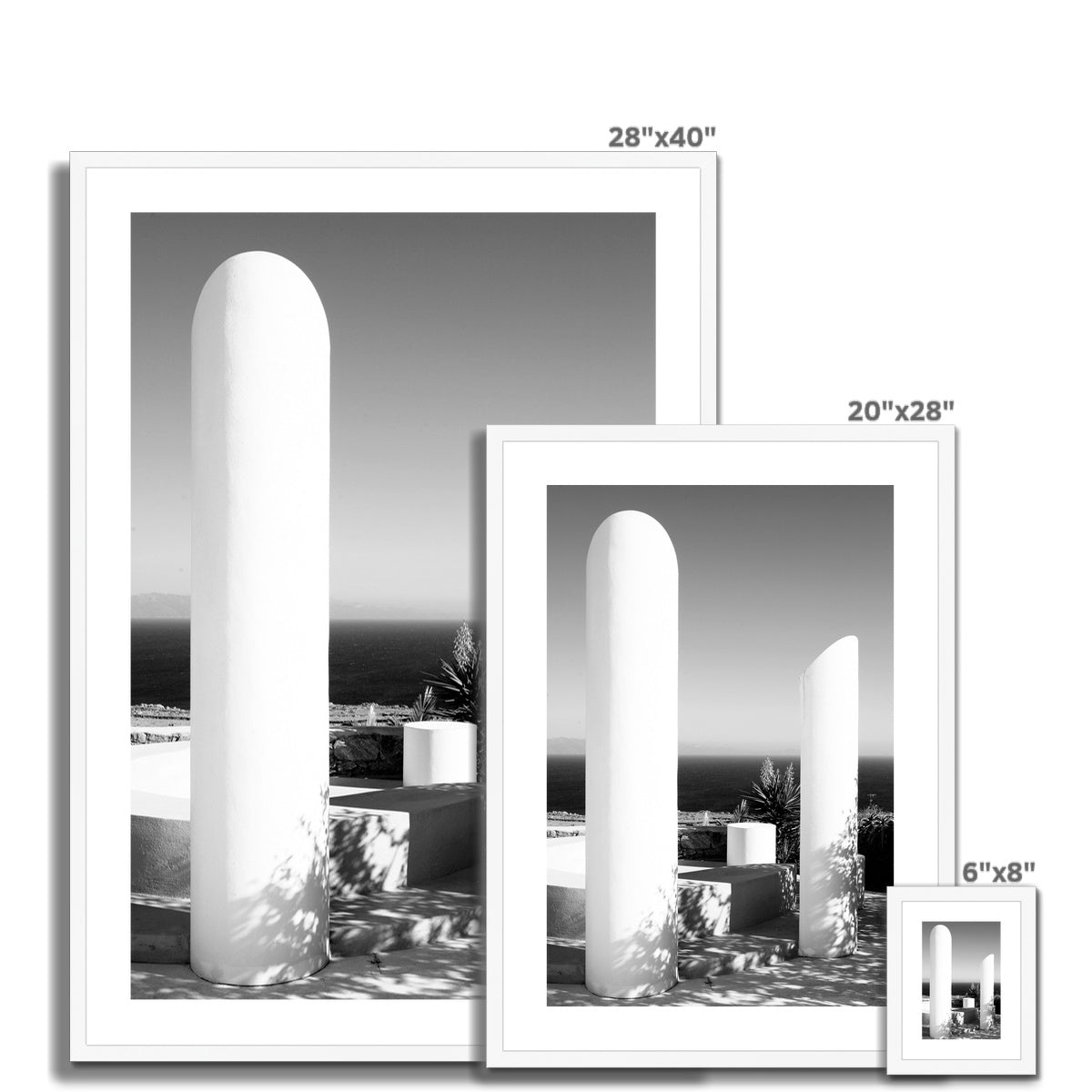 ARCH 09 Framed & Mounted Print
