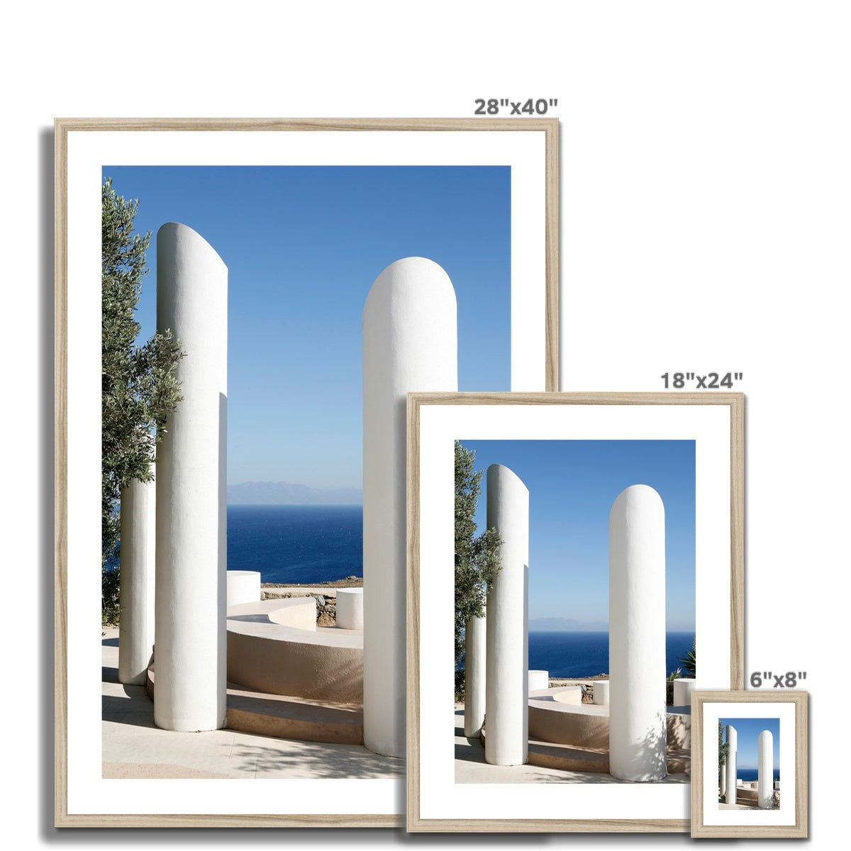 ARCH 07 Framed & Mounted Print