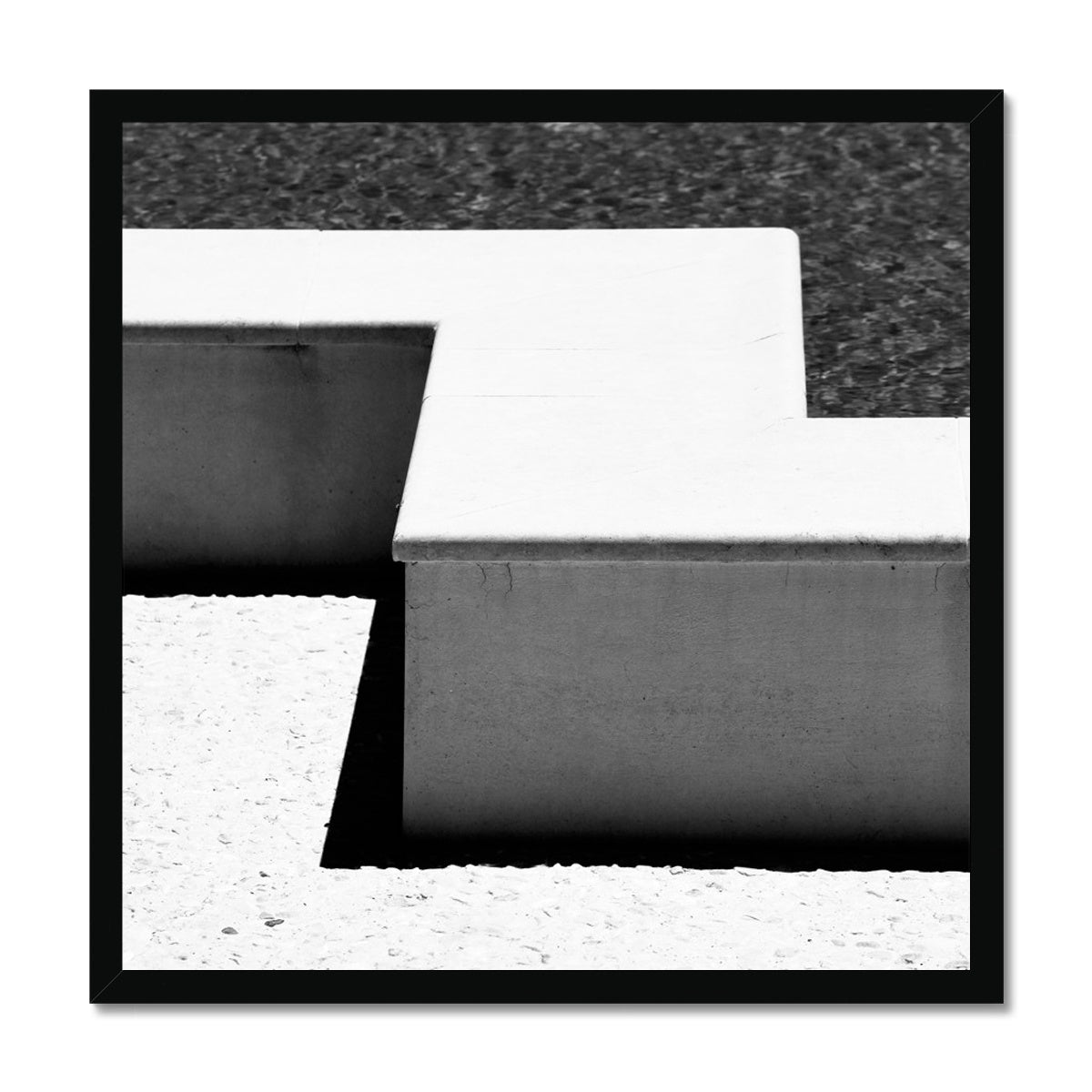 B&W 09 Framed Print