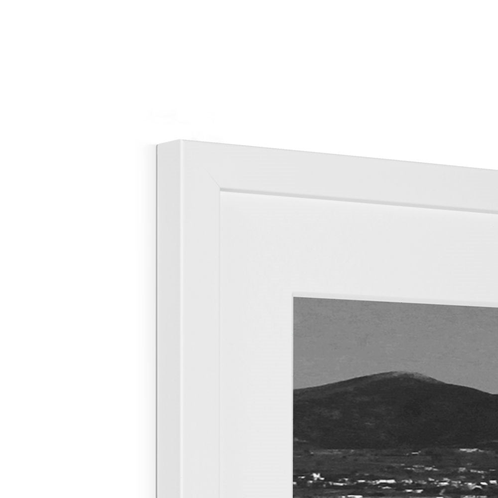 B&W 16 Framed & Mounted Print