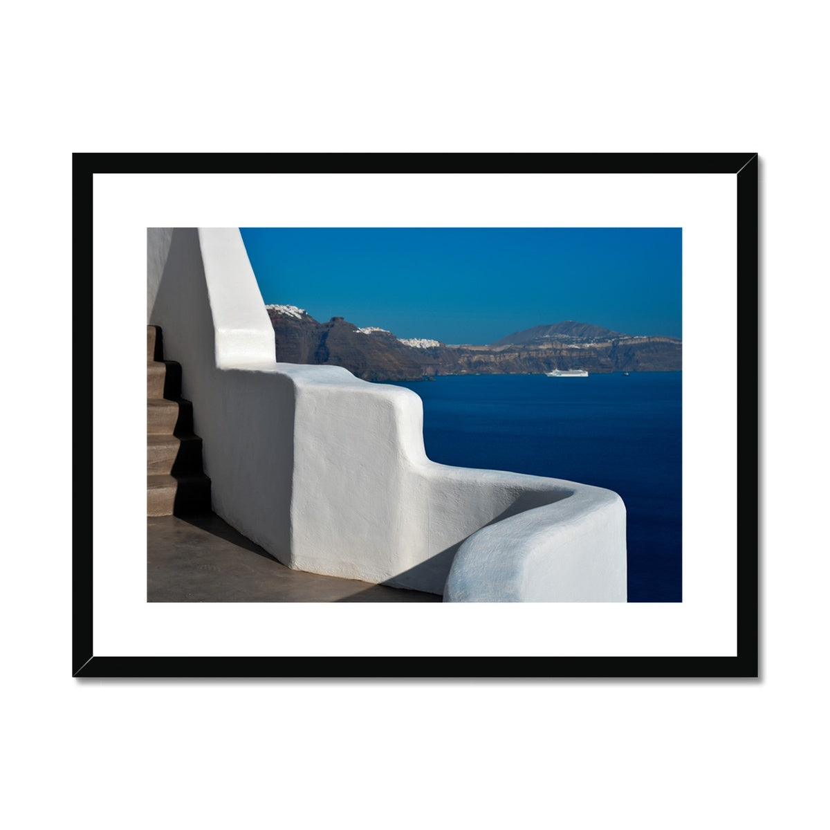 SANTORINI 05 Framed & Mounted Print