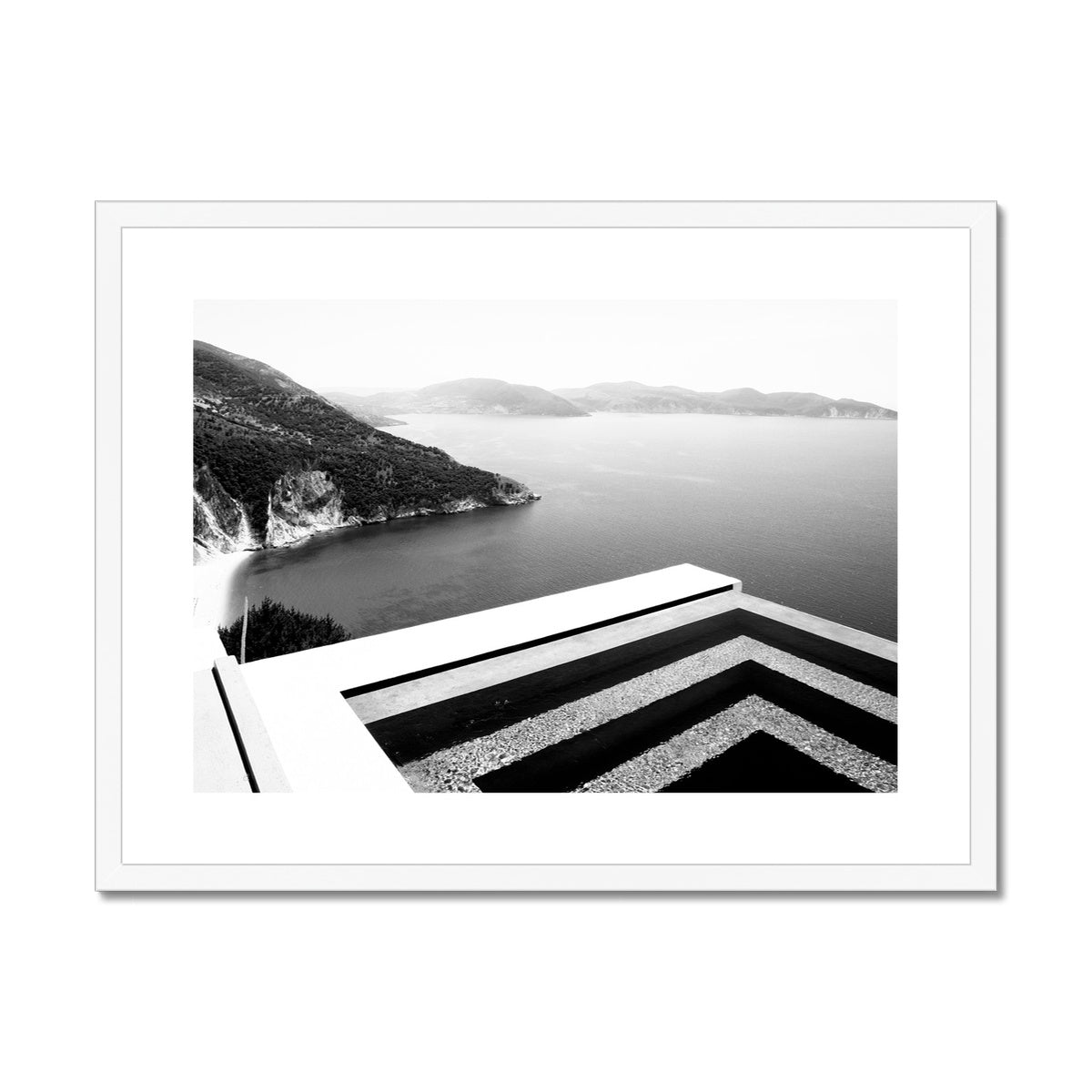 B&W 03 Framed & Mounted Print