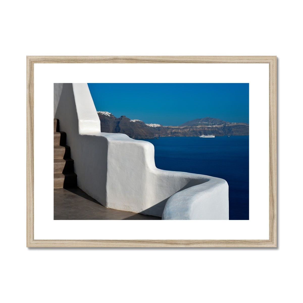 SANTORINI 05 Framed & Mounted Print