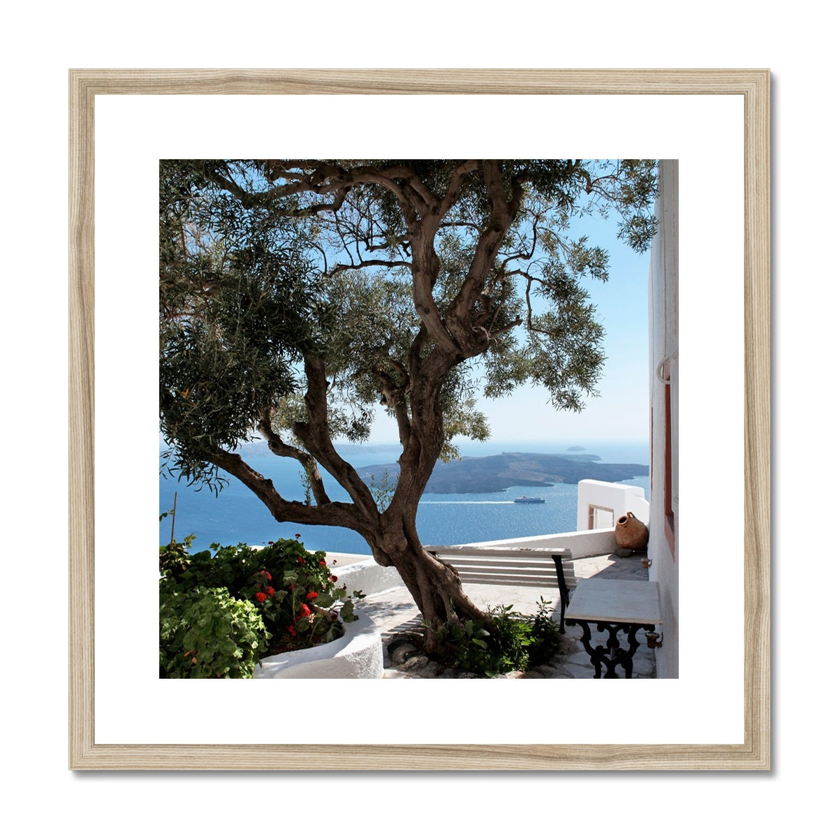 SANTORINI 03 Framed & Mounted Print