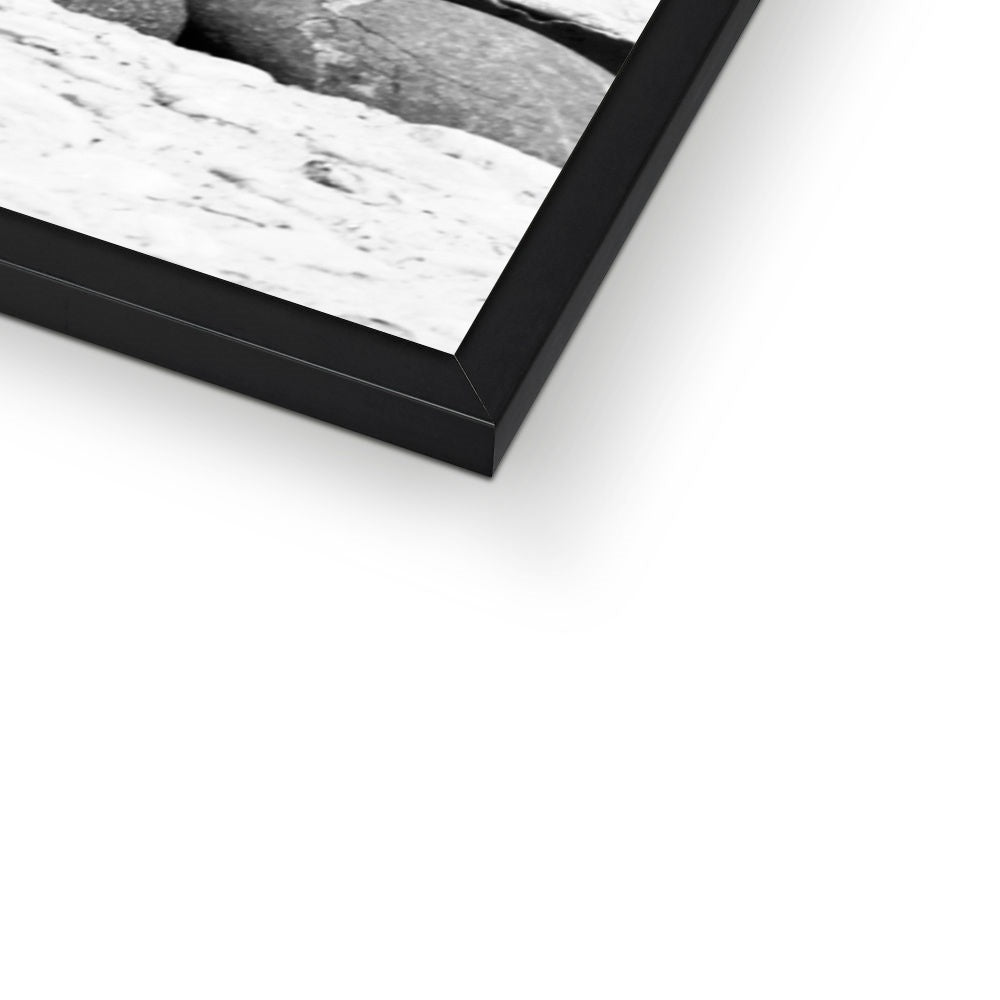 B&W 09 Framed Print