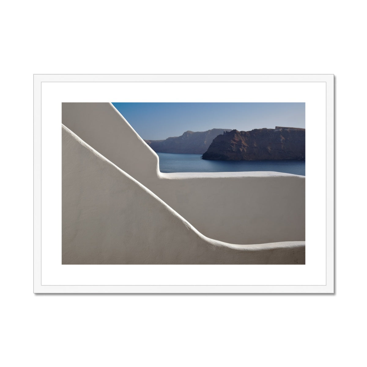 SANTORINI 11 Framed & Mounted Print