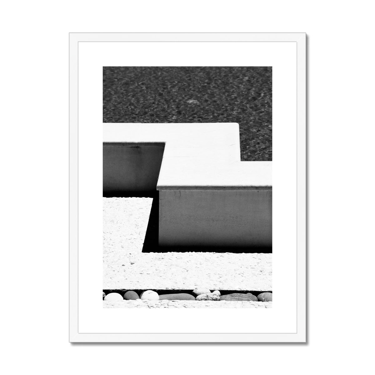 B&W 09 Framed & Mounted Print