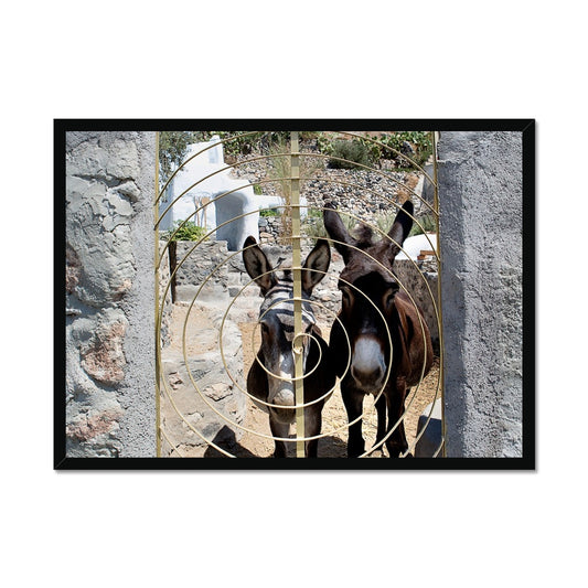 SANTORINI 14 Framed Print