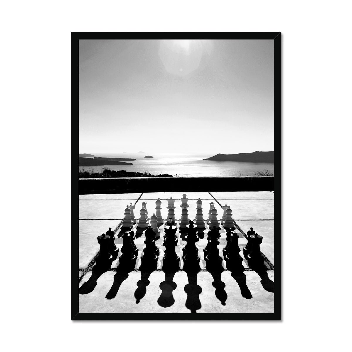 B&W 05 Framed Print