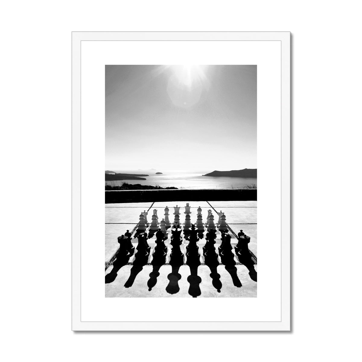 B&W 05 Framed & Mounted Print