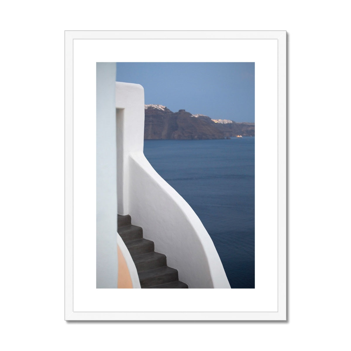 SANTORINI 07 Framed & Mounted Print