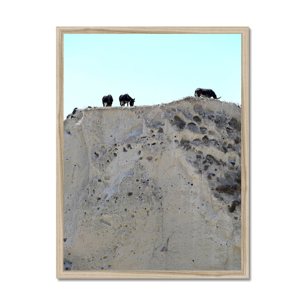 SANTORINI 02 Framed Print