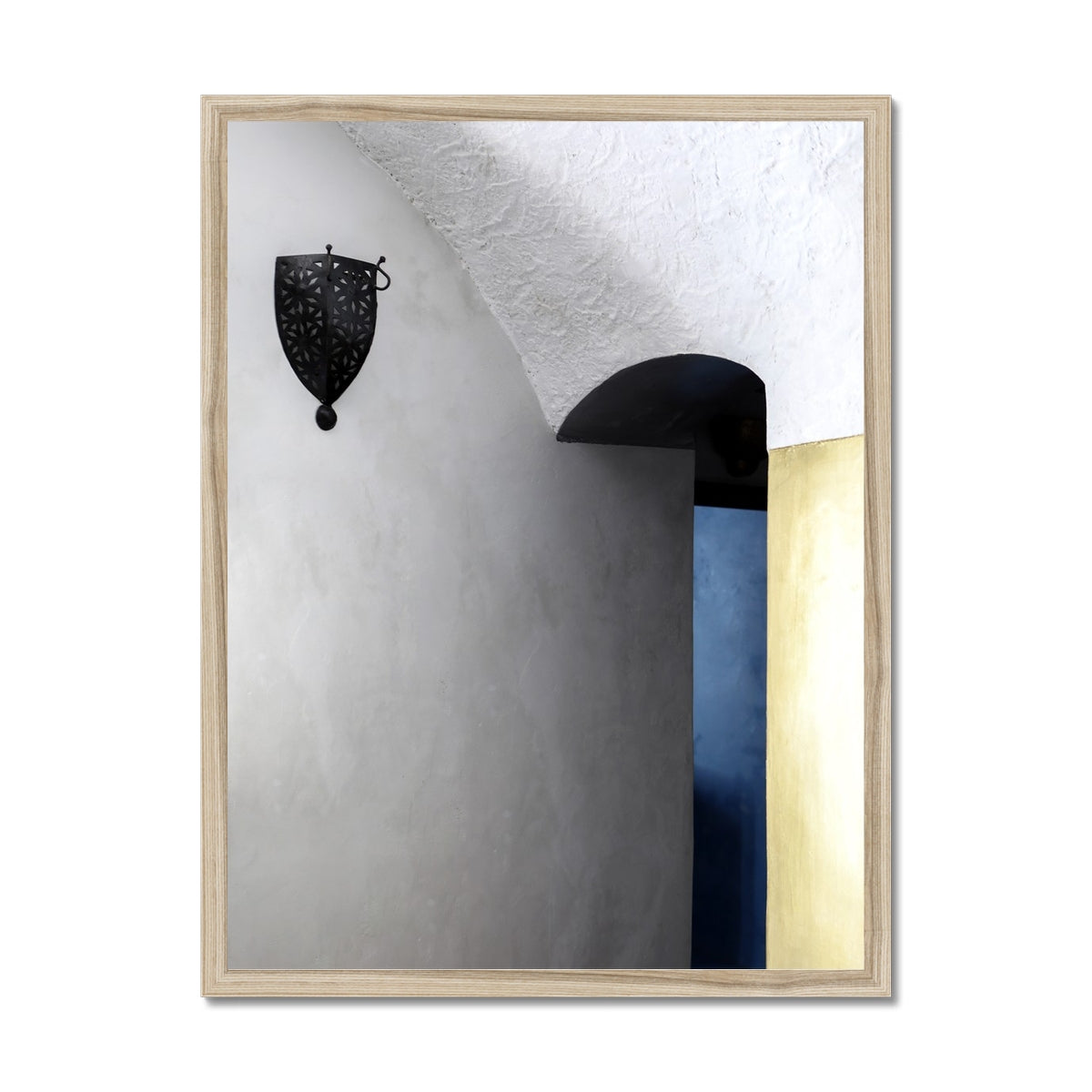 SANTORINI 09 Framed Print