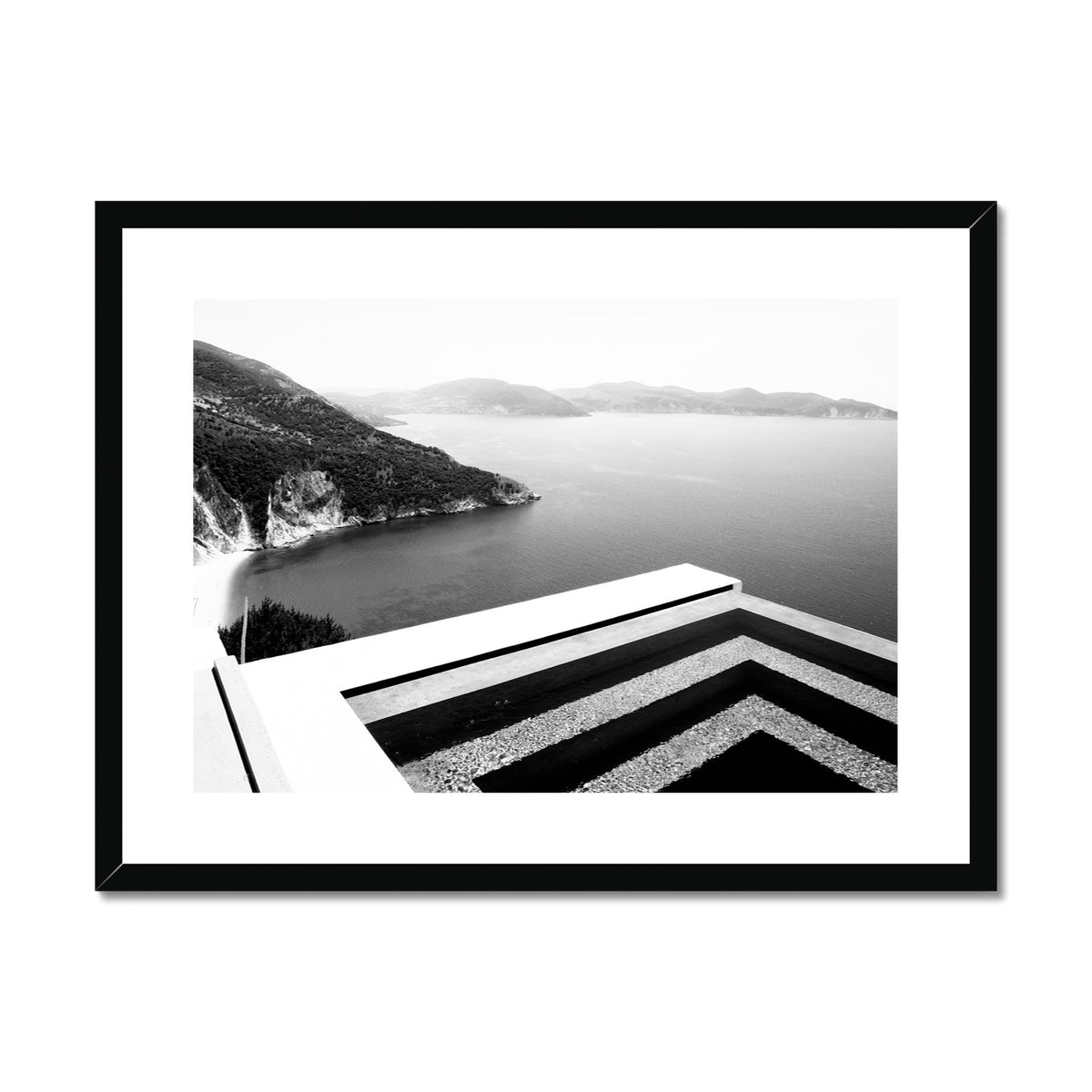 B&W 03 Framed & Mounted Print