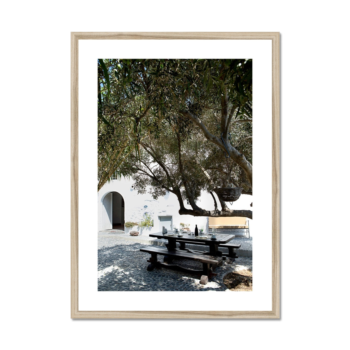 SANTORINI 12 Framed & Mounted Print