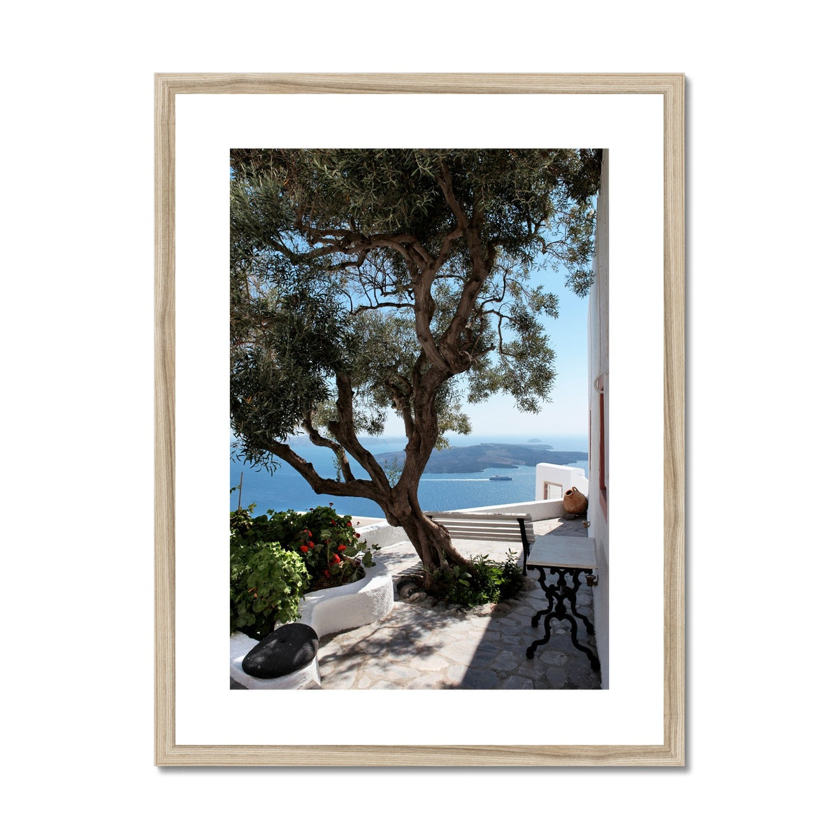 SANTORINI 03 Framed & Mounted Print