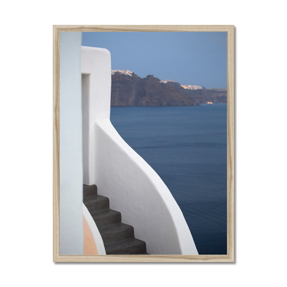 SANTORINI 07 Framed Print