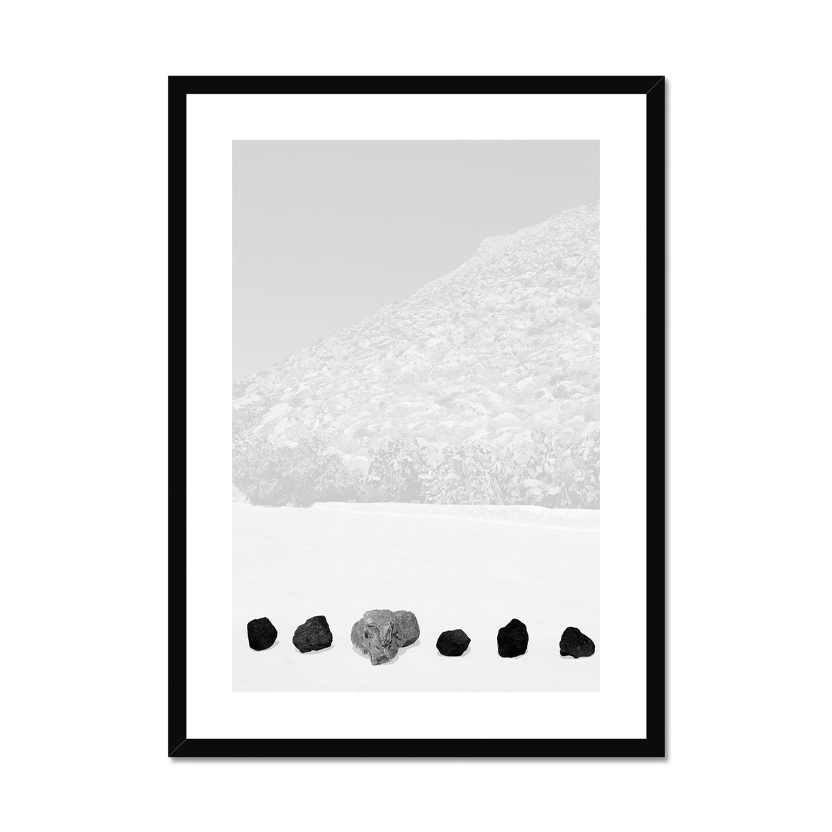 B&W 14 Framed & Mounted Print