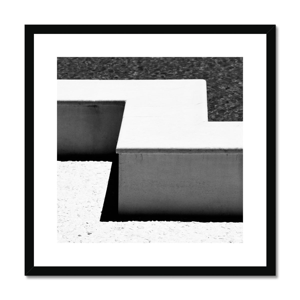 B&W 09 Framed & Mounted Print