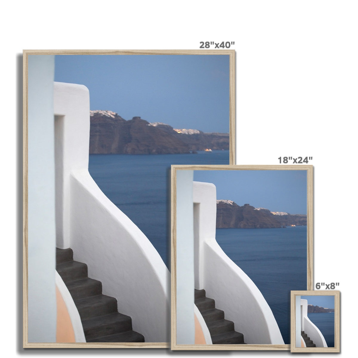 SANTORINI 07 Framed Print