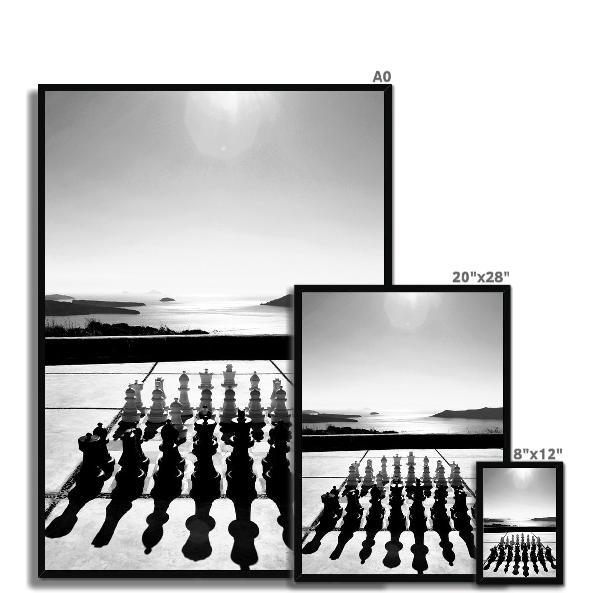 B&W 05 Framed Print