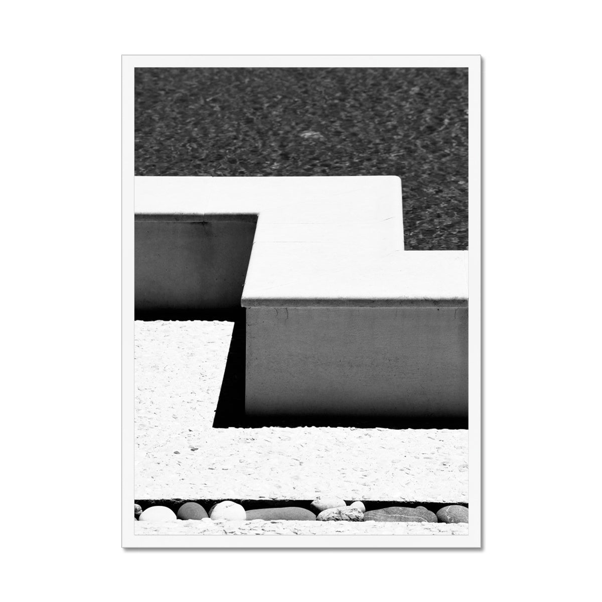 B&W 09 Framed Print