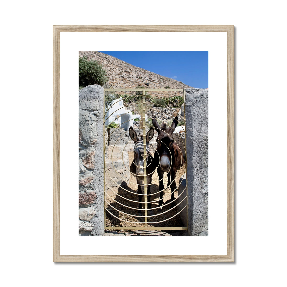 SANTORINI 14 Framed & Mounted Print