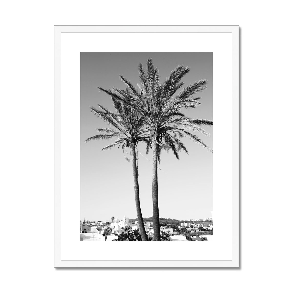 SANTORINI 10 Framed & Mounted Print