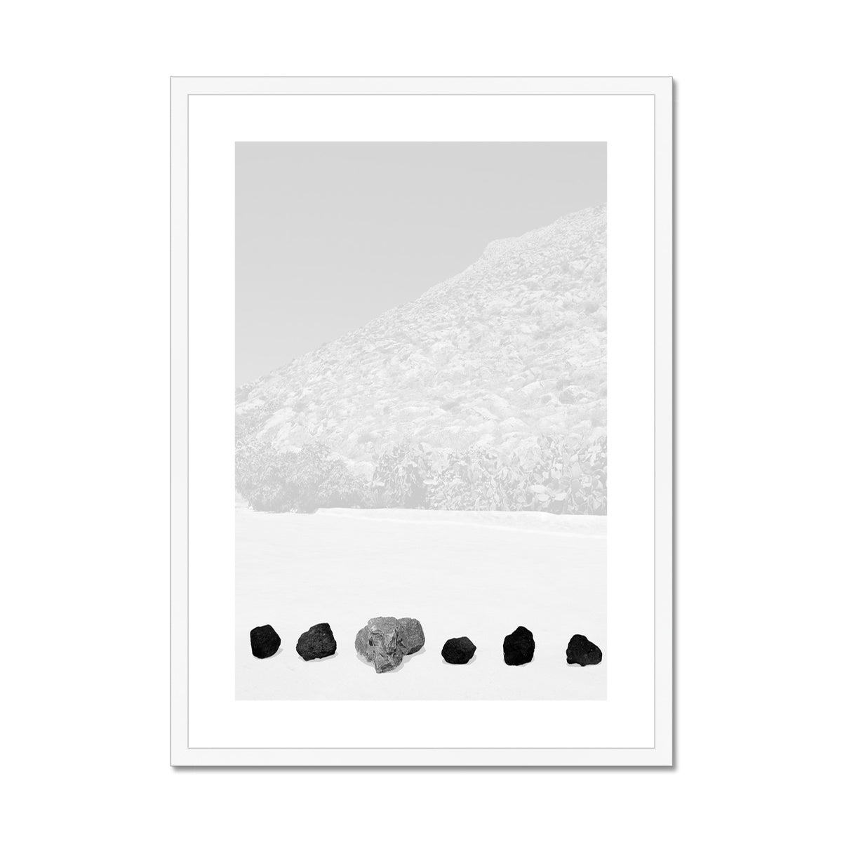 B&W 14 Framed & Mounted Print