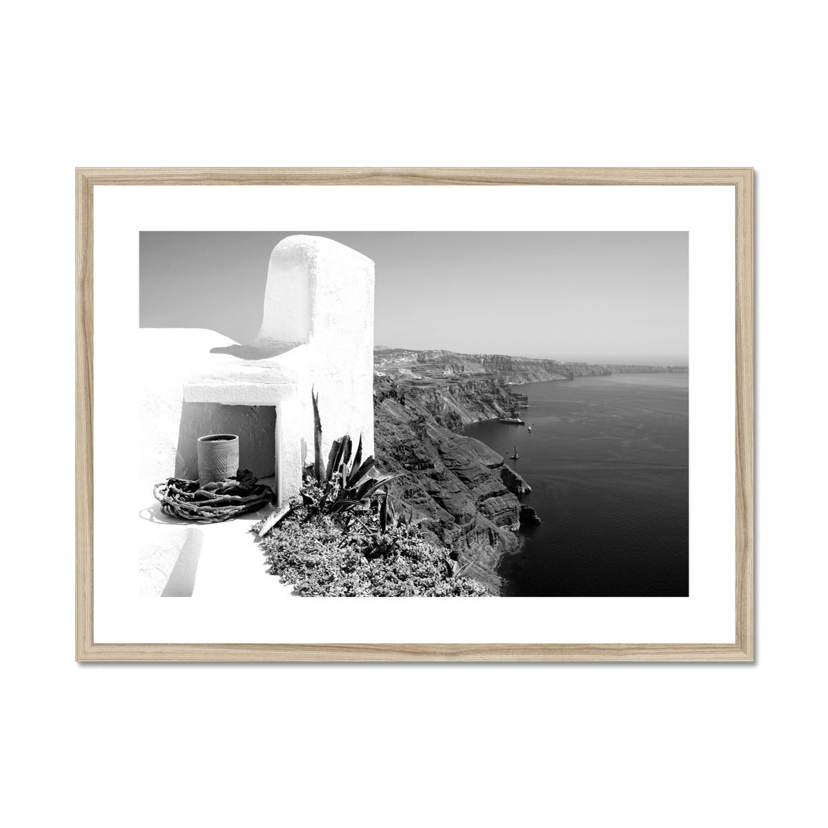 B&W 11 Framed & Mounted Print