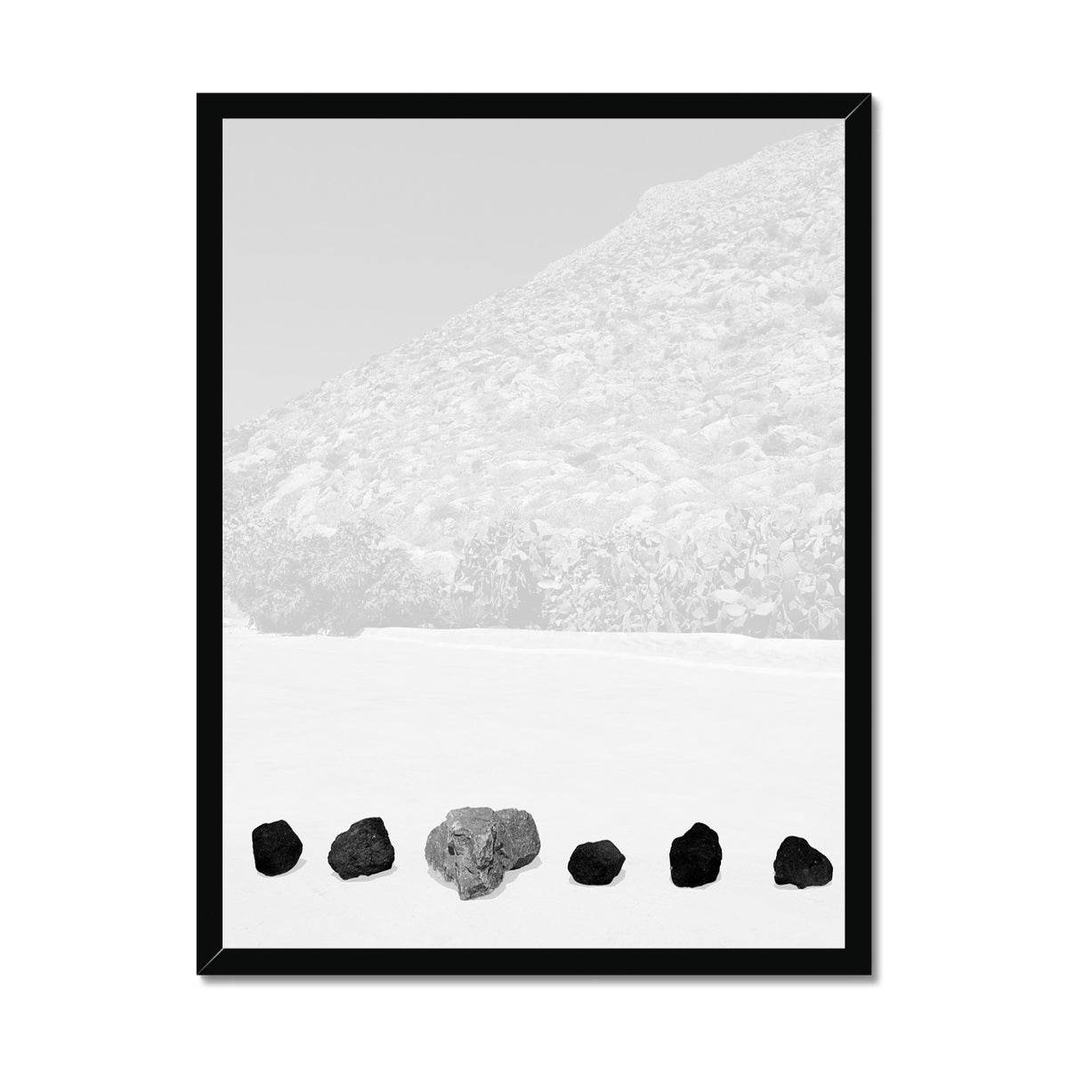 B&W 14 Framed Print