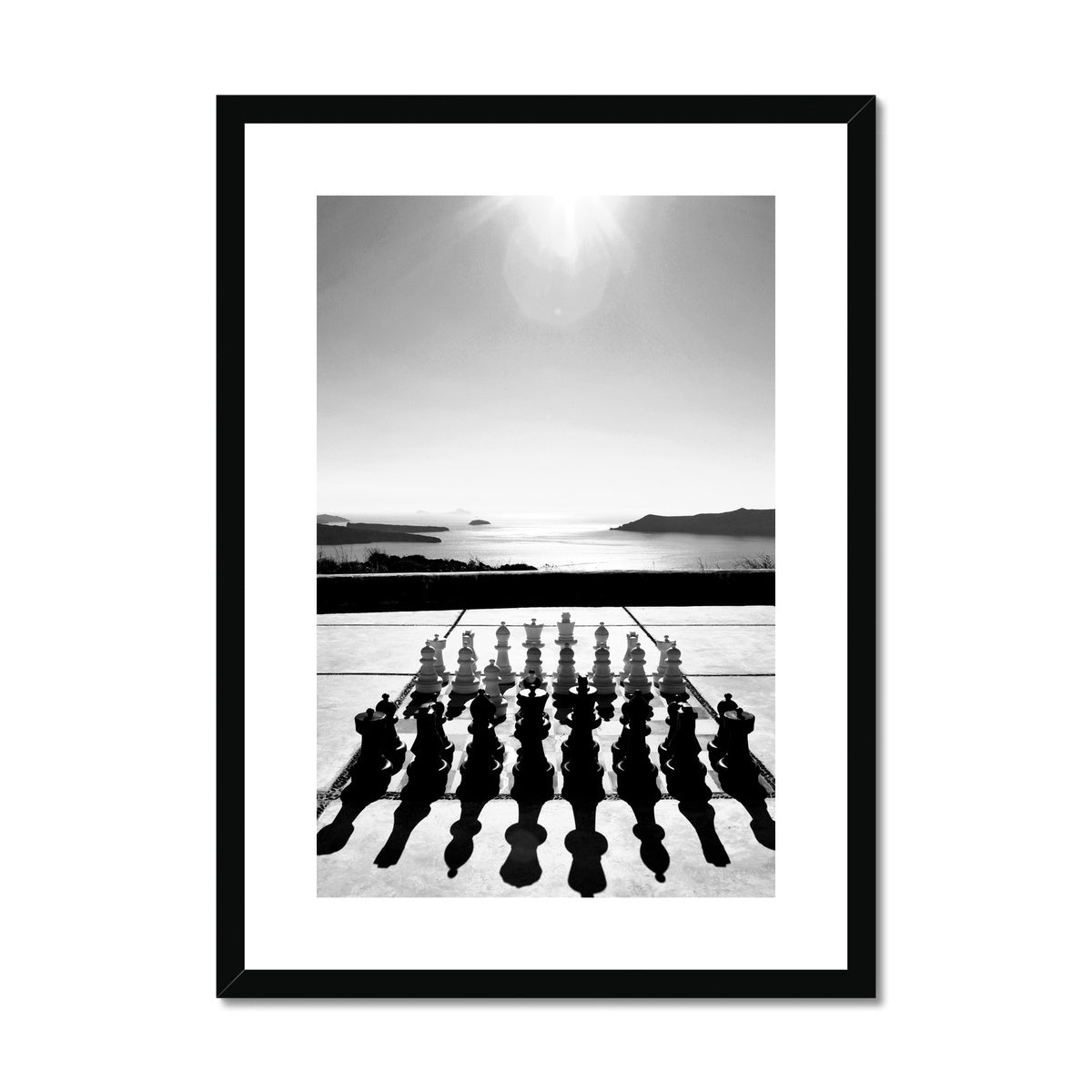 B&W 05 Framed & Mounted Print