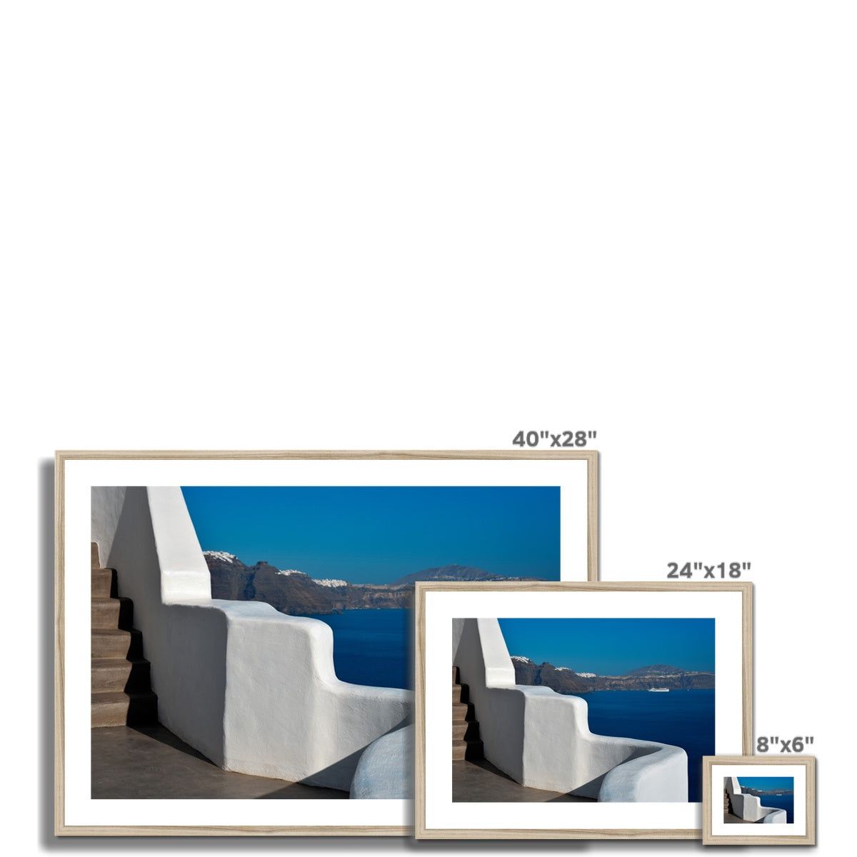 SANTORINI 05 Framed & Mounted Print