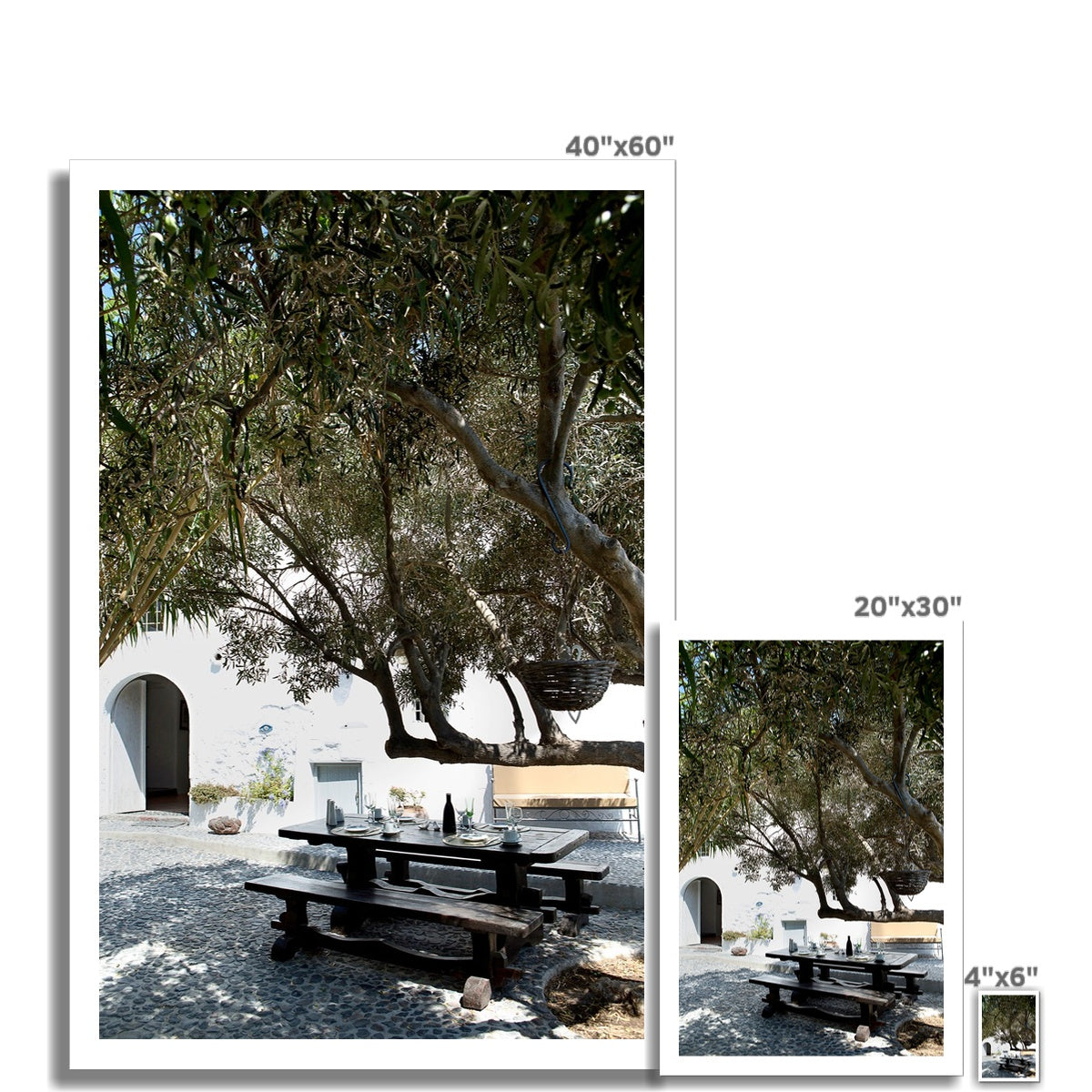 SANTORINI 12 Fine Art Print