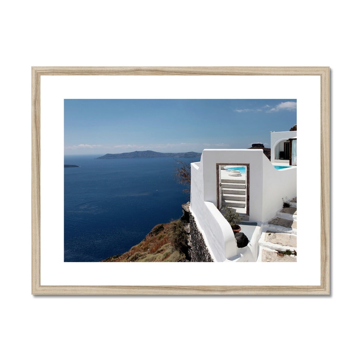 SANTORINI 15 Framed & Mounted Print