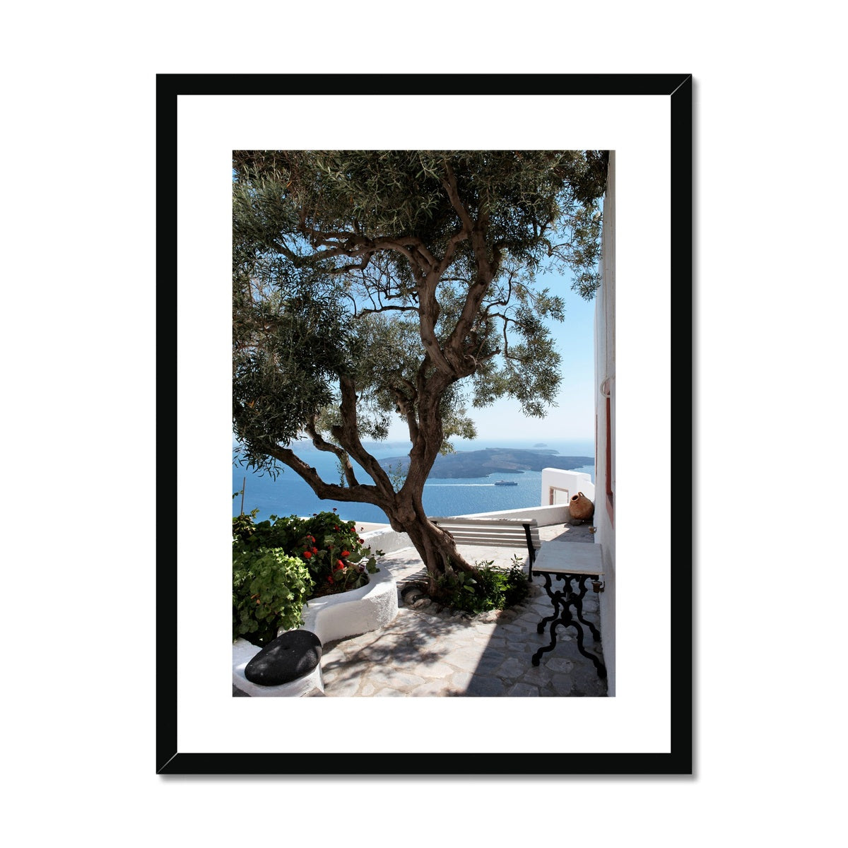 SANTORINI 03 Framed & Mounted Print