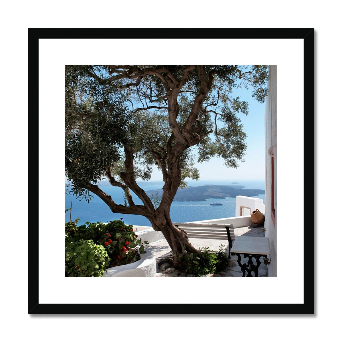 SANTORINI 03 Framed & Mounted Print