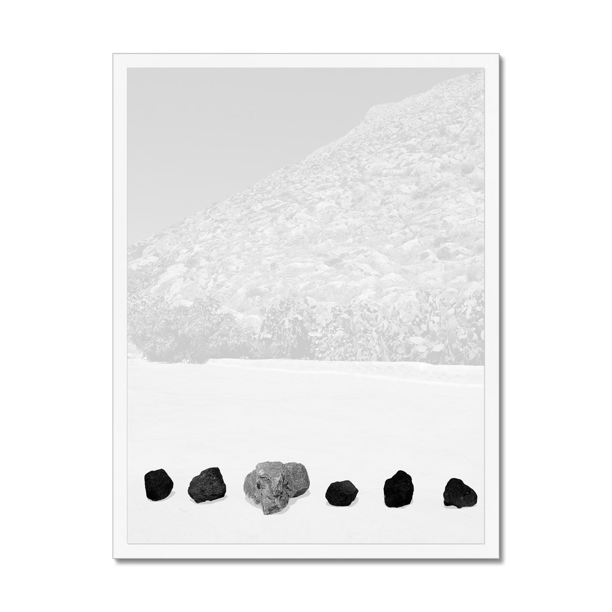 B&W 14 Framed Print