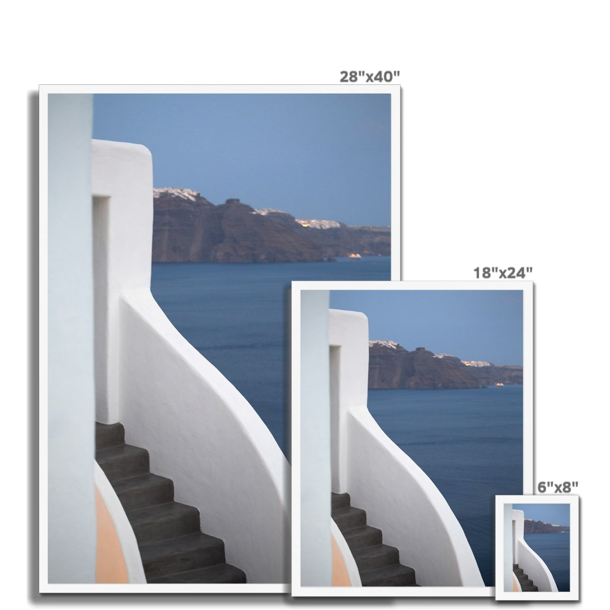 SANTORINI 07 Framed Print