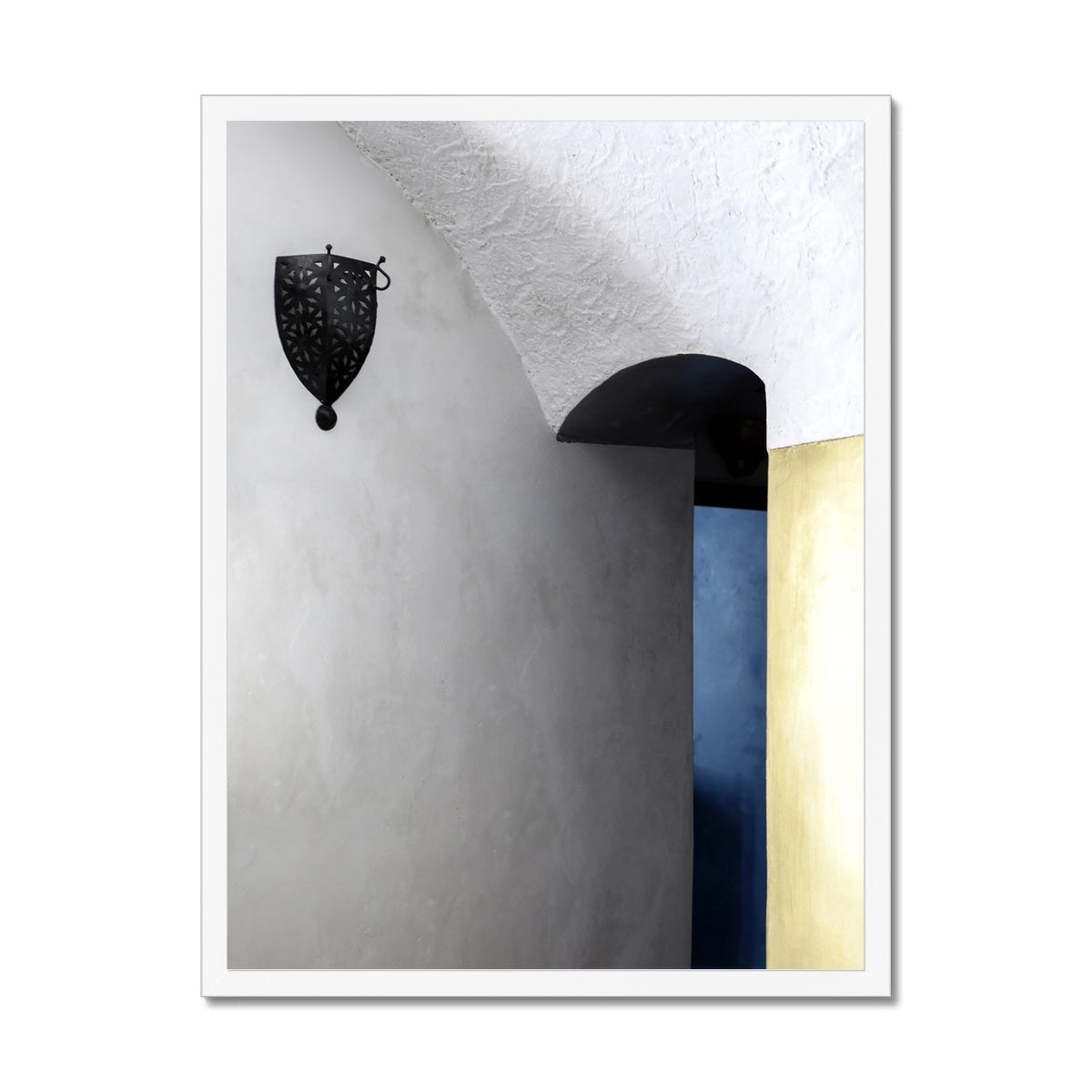 SANTORINI 09 Framed Print