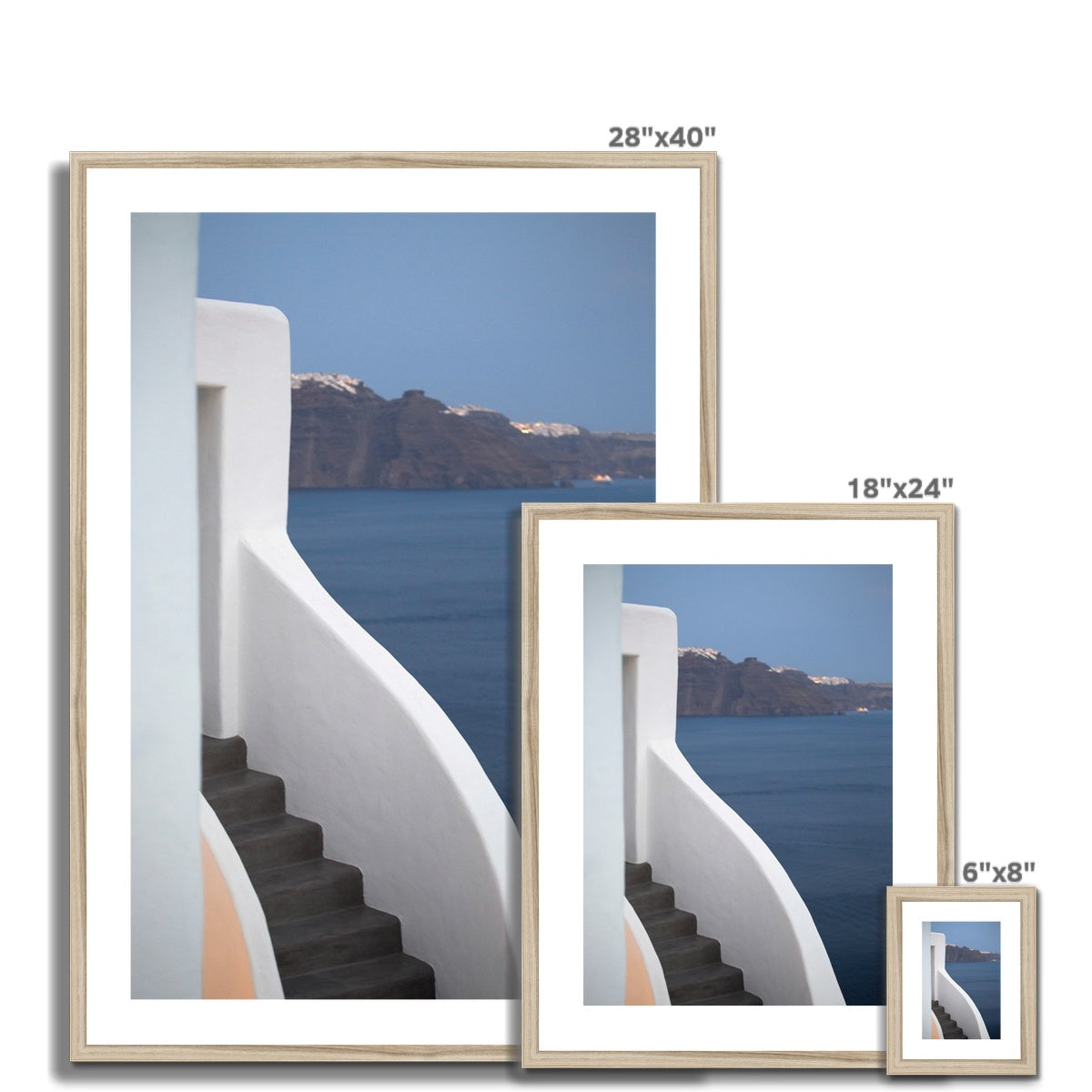 SANTORINI 07 Framed & Mounted Print