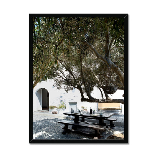 SANTORINI 12 Framed Print