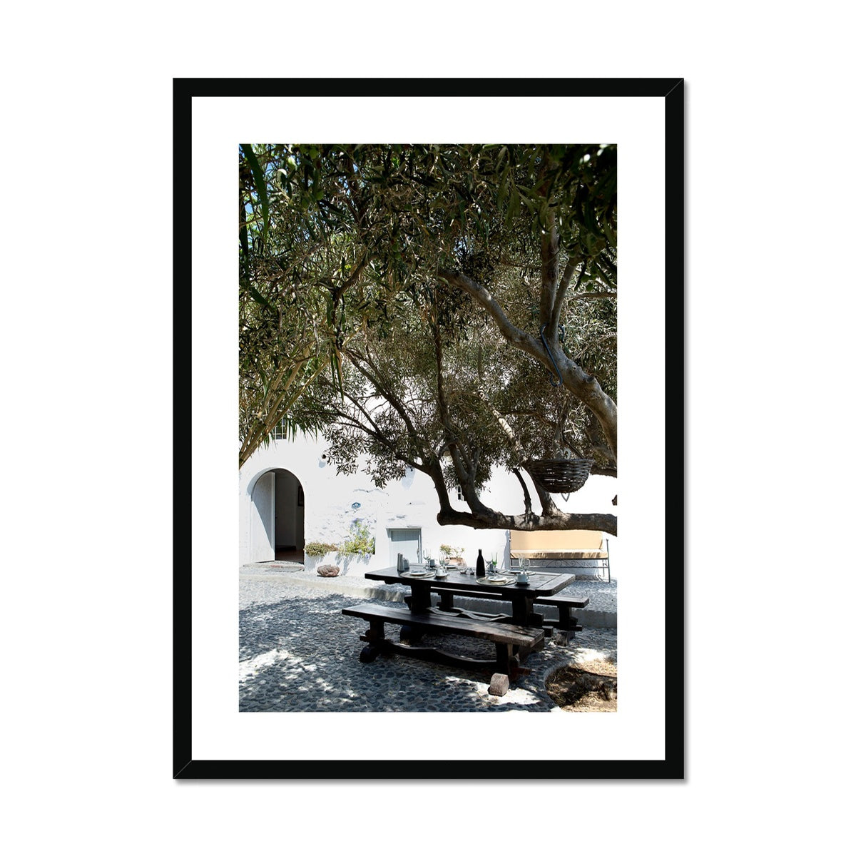 SANTORINI 12 Framed & Mounted Print