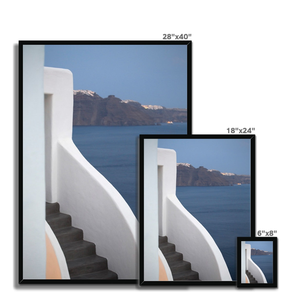 SANTORINI 07 Framed Print