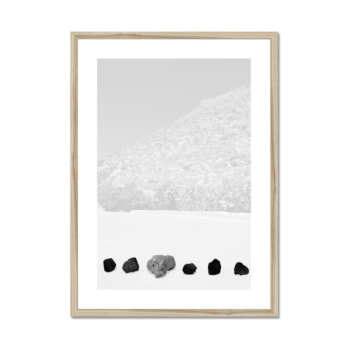 B&W 14 Framed & Mounted Print